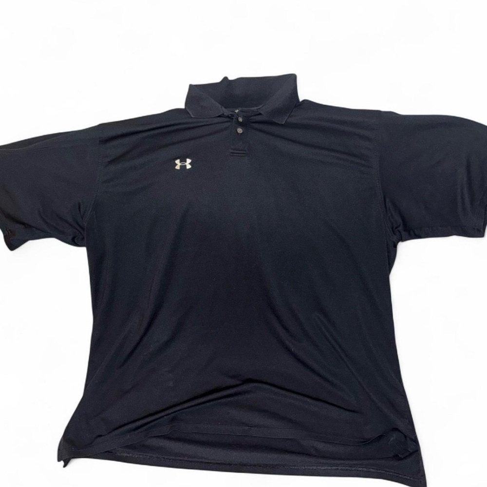 Under Armour Black Polo Shirt